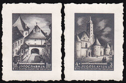 Mi.No. 437/438, photo proofs. Very rare, guarantee of the auction