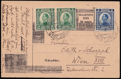 Postcard: ŠENT JERNEJ - VIENNA, AUSTRIA 05.07.1921. Kingdom of the S ...