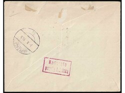 Printed Matter by Air Mail: BELGRADE - WARSAW, POLAND 28.09. 1925. ...