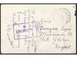 Postcard of Split, written in Split 10.06. 1945., and sent from ...