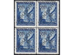 Ljubljana Provisional Issue. Value of Lire 1.25 in very fine ...