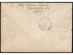 Letter sent by registered and express mail from Zagreb to ...