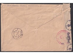 Letter sent by registered and airplane mail from Zagreb to Wien 11.03 ...