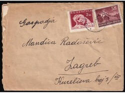 Letter with complete content sent from Bjelovar to Zagreb 05.04. 1944 ...