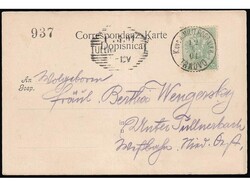 Postcard 'Gruß aus Trnovo', in excellent condition, sent to ...