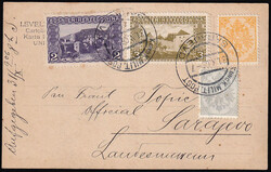 Postcard with motif of muslim warrior sent loco Sarajevo 31.10. 1906. ...