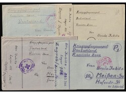 Four letters of war prisoners written via the Red Cross from ...