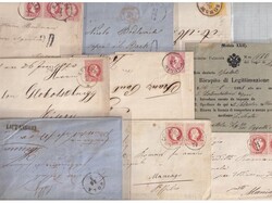 Croatia, mostly Dalmatia, lot of 9 old letters. Low starting prices