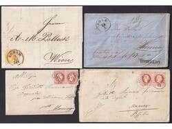 Croatia, mostly Dalmatia, lot of 9 old letters. Low starting prices
