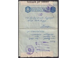 NDH lot of 8 Italian military mail stationeries of various military ...