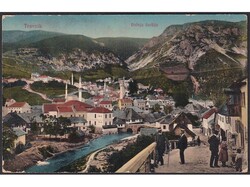 Travnik oko 1910. Donja čaršija. #/A-B