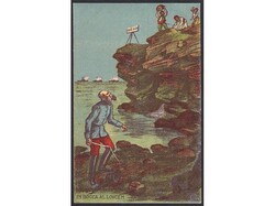 Ratna promidžbena karta: 'In Bocca al Lovcen' oko 1915. O/A