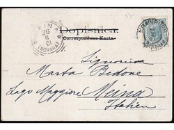 Pozdrav iz Kranja - Krainburg 1901. #/A-B