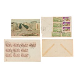 1904 postcard bearing 2ri. Falcon cancelled by rare Kieng-Hung Coree ...