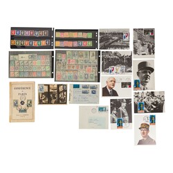Including Jewish internee mail, various censors and frankings, ...