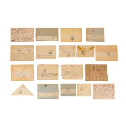 Including postal stationery and censored mail, a range of covers ...