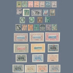 1885+ France - French colonial stamps, from an old Hungarian ...