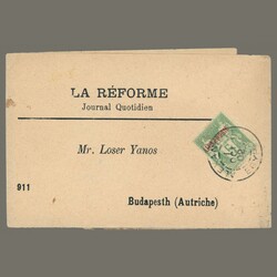 1888+ French Alexandria and Port Said - Egypt - 5 better postal items ...