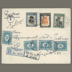 1922 Nyassa - A cover sent from the Portuguese colony to Vienna, ...