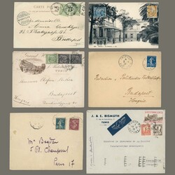 1899+ Tunisia and French Libya / Africa 5 interesting Postal ...