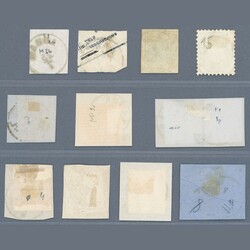 1850 - 1864 Austria - nice postmarks from the territory of Croatia