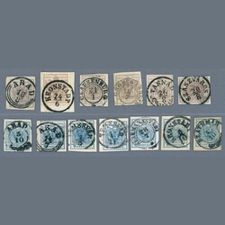 1850-64 Austria - nice Transylvanian / Romanian postmarks