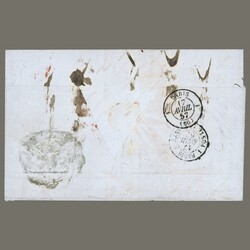 1857 Austria - Letter from the Bucharest Consulate Post Office in ...