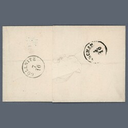 1861 Austria - 15 kr stamp with a nice SZATMÁR postmark on coversent ...