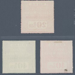 1870 Austria - DDSG Gepäck Control stamps produced for the Galatz ...