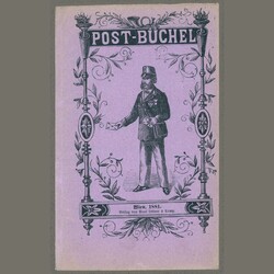 1881-89 Austria - Postal books / Postbüchel - publisher: Paul ...