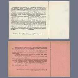 1912-15 Hungary - Two interesting telegraphic tickets - one stateand ...