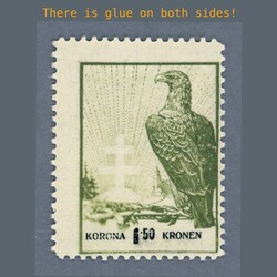 1921 Hungary - Western-Hungary IX - 1,5 Kronen mint never hinged ...