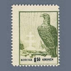 1921 Hungary - Western-Hungary IX - 1,5 Kronen mint never hinged ...