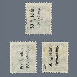 1921 Hungary - Western-Hungary III. - misplaced "Lajtabánság ...