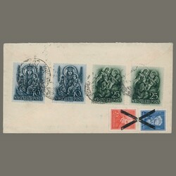 1938 Hungary - Airmail letter sent to Japan with 1.30 pengo ...