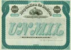 150.560.50: Stocks and Bonds – America - Bolivia