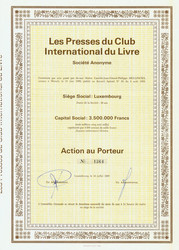 150.270: Stocks and Bonds - Luxembourg