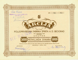 150.440: Stocks and Bonds - Serbia