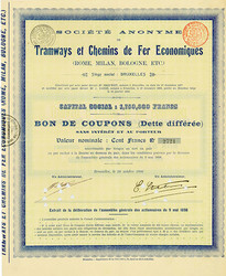 150.200: Stocks and Bonds - Italy