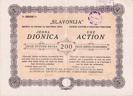 150.220: Stocks and Bonds - Yugoslavia