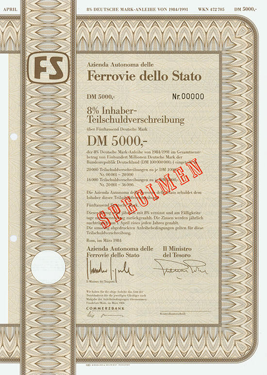 150.200: Wertpapiere - Italien