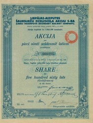150.240: Stocks and Bonds - Latvia
