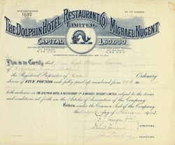 Dolphin Hotel and Restaurant Co. and Michael Nugent, Limited, ...