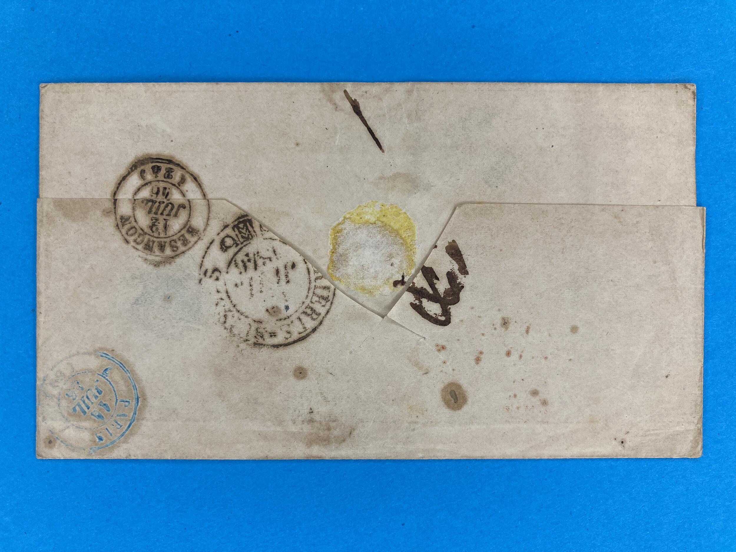 Image 1 for lot number 99 for Just-Prephilately 7. Auktion Vorphilatelie & Postgeschichte