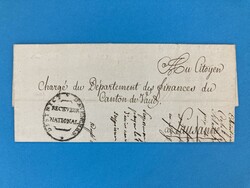 WAADT - AVENCHES - RECEVEUR NATIONAL - LAUSANNE - MEDIATIONSZEIT - 23 ...