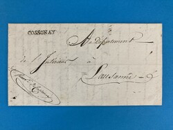 WAADT - COSSONAY - LAUSANNE - 27.10.1813. Portofreier Brief vom ...