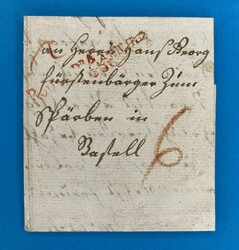 5655073: Postroutenstempel - Vorphilatelie