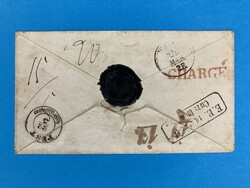 BADEN - RASTATT - CHARGÉE - PEST - UNGARN - ÖSTERREICH - BAHNPOST - ...