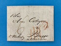 OLDENBURG - BOCKHORN - WILDESHAUSEN - BRÜGGE - BELGIEN - 7.12.1802. ...