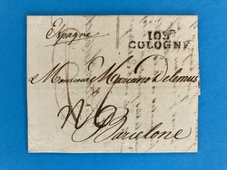 PREUSSEN - 103 / COLOGNE - DEPT. CONQUIS - REMSCHEID - BARCELONA - ...